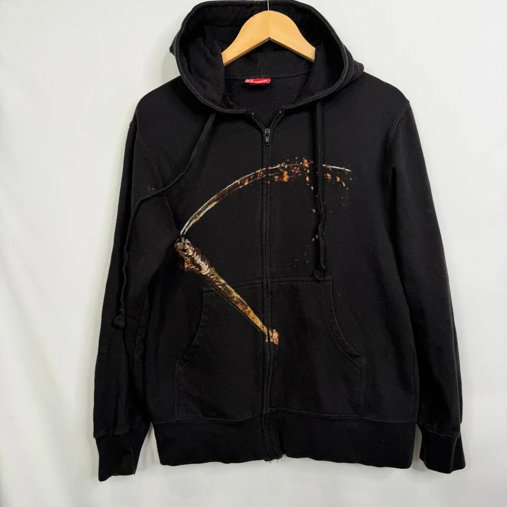 Children of Bodom Blooddrunk Black Zip Up Hoodie Bravado Mens Small Band Merch‎